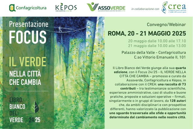 Adesione al Libro Bianco del Verde 24/25